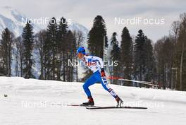 11.02.2014, Sochi, Russia (RUS): Federico Pellegrino (ITA) - XXII. Olympic Winter Games Sochi 2014, cross-country, individual sprint, Sochi (RUS). www.nordicfocus.com. © NordicFocus. Every downloaded picture is fee-liable.