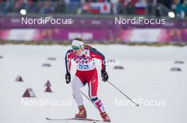 11.02.2014, Sochi, Russia (RUS): Ingvild Flugstad Oestberg (NOR) - XXII. Olympic Winter Games Sochi 2014, cross-country, individual sprint, Sochi (RUS). www.nordicfocus.com. © NordicFocus. Every downloaded picture is fee-liable.