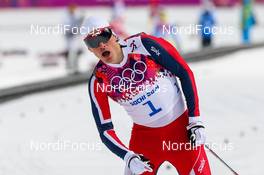 11.02.2014, Sochi, Russia (RUS): Ola Vigen Hattestad (NOR), Fischer, Swix, Rottefella - XXII. Olympic Winter Games Sochi 2014, cross-country, individual sprint, Sochi (RUS). www.nordicfocus.com. © NordicFocus. Every downloaded picture is fee-liable.
