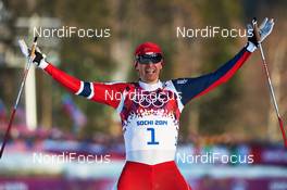 11.02.2014, Sochi, Russia (RUS): Ola Vigen Hattestad (NOR) - XXII. Olympic Winter Games Sochi 2014, cross-country, individual sprint, Sochi (RUS). www.nordicfocus.com. © NordicFocus. Every downloaded picture is fee-liable.