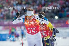 19.02.2014, Sochi, Russia (RUS): Emil Joensson (SWE) - XXII. Olympic Winter Games Sochi 2014, cross-country, team sprint, Sochi (RUS). www.nordicfocus.com. © NordicFocus. Every downloaded picture is fee-liable.
