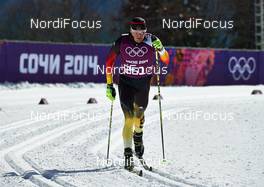 07.02.2014, Sochi, Russia (RUS): Tobias Angerer (GER) at training session - XXII. Olympic Winter Games Sochi 2014, cross-country, training, Sochi (RUS). www.nordicfocus.com. © NordicFocus. Every downloaded picture is fee-liable.