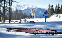07.02.2014, Sochi, Russia (RUS): Madshus skis ready for the Games - XXII. Olympic Winter Games Sochi 2014, cross-country, training, Sochi (RUS). www.nordicfocus.com. © NordicFocus. Every downloaded picture is fee-liable.