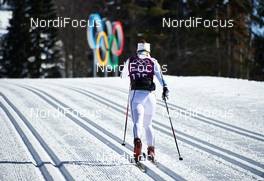 07.02.2014, Sochi, Russia (RUS): swedish athlete training on the course - XXII. Olympic Winter Games Sochi 2014, cross-country, training, Sochi (RUS). www.nordicfocus.com. © NordicFocus. Every downloaded picture is fee-liable.
