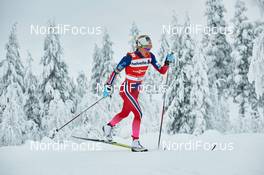 30.11.2014, Ruka, Finland (FIN): Therese Johaug (NOR) - FIS world cup cross-country, 10km women, Ruka (FIN). www.nordicfocus.com. © Felgenhauer/NordicFocus. Every downloaded picture is fee-liable.