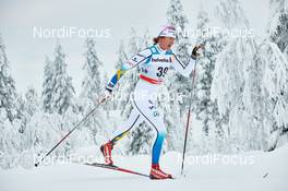 30.11.2014, Ruka, Finland (FIN): Sara Lindborg (SWE) - FIS world cup cross-country, 10km women, Ruka (FIN). www.nordicfocus.com. © Felgenhauer/NordicFocus. Every downloaded picture is fee-liable.