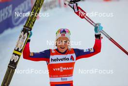 30.11.2014, Ruka, Finland (FIN): Therese Johaug (NOR), Fischer, Swix, Rottefella - FIS world cup cross-country, 10km women, Ruka (FIN). www.nordicfocus.com. © Laiho/NordicFocus. Every downloaded picture is fee-liable.