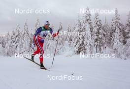 30.11.2014, Ruka, Finland (FIN): Petter Northug (NOR), Fischer, Swix, Rottefella - FIS world cup cross-country, 15km men, Ruka (FIN). www.nordicfocus.com. © Laiho/NordicFocus. Every downloaded picture is fee-liable.