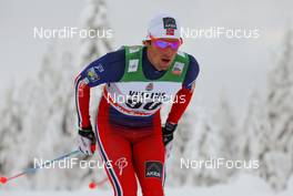 30.11.2014, Ruka, Finland (FIN): Chris Andre Jespersen (NOR), Rossignol, KV+, Rottefella - FIS world cup cross-country, 15km men, Ruka (FIN). www.nordicfocus.com. © Laiho/NordicFocus. Every downloaded picture is fee-liable.