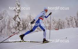 30.11.2014, Ruka, Finland (FIN): Karel Tammjarv (EST), Fischer, Swix, Rottefella - FIS world cup cross-country, 15km men, Ruka (FIN). www.nordicfocus.com. © Laiho/NordicFocus. Every downloaded picture is fee-liable.