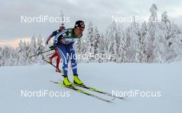 30.11.2014, Ruka, Finland (FIN): Sami Jauhojaervi (FIN), One Way, Yoko - FIS world cup cross-country, 15km men, Ruka (FIN). www.nordicfocus.com. © Laiho/NordicFocus. Every downloaded picture is fee-liable.