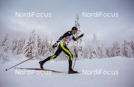 30.11.2014, Ruka, Finland (FIN): Maurice Manificat (FRA), Salomon, Swix, One Way - FIS world cup cross-country, 15km men, Ruka (FIN). www.nordicfocus.com. © Laiho/NordicFocus. Every downloaded picture is fee-liable.