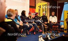 28.11.2014, Ruka, Finland (FIN): Fischer press conference at Ruka conference center - FIS world cup cross-country, training, Ruka (FIN). www.nordicfocus.com. © Felgenhauer/NordicFocus. Every downloaded picture is fee-liable.