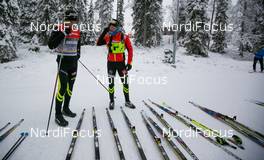 28.11.2014, Ruka, Finland (FIN): Jean Marc Gaillard (FRA), Salomon, Swix, One Way - FIS world cup cross-country, training, Ruka (FIN). www.nordicfocus.com. © Laiho/NordicFocus. Every downloaded picture is fee-liable.