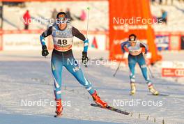 06.12.2014, Lillehammer, Norway (NOR): Mona-Lisa Malvalehto (FIN), Peltonen, Rex, Alpina, Rottefella - FIS world cup cross-country, 5km women, Lillehammer (NOR). www.nordicfocus.com. © Laiho/NordicFocus. Every downloaded picture is fee-liable.