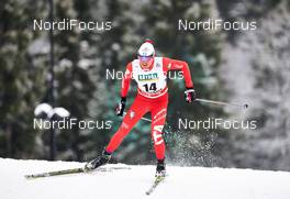 05.12.2014, Lillehammer, Norway (NOR): Francesco De Fabiani (ITA) - FIS world cup cross-country, individual sprint, Lillehammer (NOR). www.nordicfocus.com. © Felgenhauer/NordicFocus. Every downloaded picture is fee-liable.
