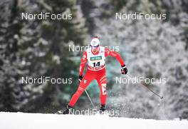 05.12.2014, Lillehammer, Norway (NOR): Francesco De Fabiani (ITA) - FIS world cup cross-country, individual sprint, Lillehammer (NOR). www.nordicfocus.com. © Felgenhauer/NordicFocus. Every downloaded picture is fee-liable.