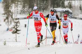 07.12.2014, Lillehammer, Norway (NOR): Dietmar Noeckler (ITA), Fischer, KV+, Rottefella followed by Andreas Katz (GER), Atomic, Leki, Adidas - FIS world cup cross-country, pursuit men, Lillehammer (NOR). www.nordicfocus.com. © Laiho/NordicFocus. Every downloaded picture is fee-liable.