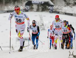 07.12.2014, Lillehammer, Norway (NOR): Ivan Babikov (CAN), Salomon, One Way - FIS world cup cross-country, pursuit men, Lillehammer (NOR). www.nordicfocus.com. © Laiho/NordicFocus. Every downloaded picture is fee-liable.