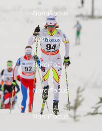 07.12.2014, Lillehammer, Norway (NOR): Graeme Killick (CAN), Fischer, Swix, Rottefella, One Way - FIS world cup cross-country, pursuit men, Lillehammer (NOR). www.nordicfocus.com. © Laiho/NordicFocus. Every downloaded picture is fee-liable.