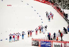 07.12.2014, Lillehammer, Norway (NOR):  athletes in the uphill - FIS world cup cross-country, pursuit men, Lillehammer (NOR). www.nordicfocus.com. © Felgenhauer/NordicFocus. Every downloaded picture is fee-liable.