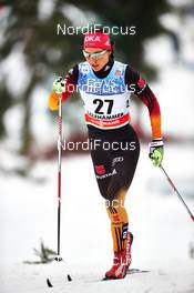 07.12.2014, Lillehammer, Norway (NOR): Stefanie Boehler (GER) - FIS world cup cross-country, pursuit women, Lillehammer (NOR). www.nordicfocus.com. © Felgenhauer/NordicFocus. Every downloaded picture is fee-liable.