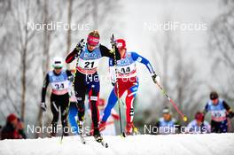07.12.2014, Lillehammer, Norway (NOR): Jessica Diggins (USA) - FIS world cup cross-country, pursuit women, Lillehammer (NOR). www.nordicfocus.com. © Felgenhauer/NordicFocus. Every downloaded picture is fee-liable.