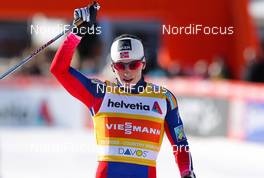 20.12.2014, Davos, Switzerland (SUI): Marit Bjoergen (NOR), Fischer, Swix, Rottefella - FIS world cup cross-country, 10km women, Davos (SUI). www.nordicfocus.com. © Laiho/NordicFocus. Every downloaded picture is fee-liable.