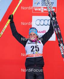 20.12.2014, Davos, Switzerland (SUI): Nicole Fessel (GER), Rossignol, One Way, Alpina, Rottefella, Adidas - FIS world cup cross-country, 10km women, Davos (SUI). www.nordicfocus.com. © Laiho/NordicFocus. Every downloaded picture is fee-liable.