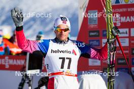 20.12.2014, Davos, Switzerland (SUI): Petter Northug (NOR), Fischer, Swix, Rottefella - FIS world cup cross-country, 15km men, Davos (SUI). www.nordicfocus.com. © Laiho/NordicFocus. Every downloaded picture is fee-liable.