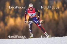21.12.2014, Davos, Switzerland (SUI): Kikkan Randall (USA), Fischer, Yoko, Rottefella - FIS world cup cross-country, individual sprint, Davos (SUI). www.nordicfocus.com. © Laiho/NordicFocus. Every downloaded picture is fee-liable.