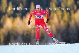 21.12.2014, Davos, Switzerland (SUI): Greta Laurent (ITA), Rossignol - FIS world cup cross-country, individual sprint, Davos (SUI). www.nordicfocus.com. © Laiho/NordicFocus. Every downloaded picture is fee-liable.