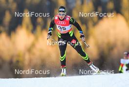 21.12.2014, Davos, Switzerland (SUI): Celia Aymonier (FRA), Fischer, Swix, Rottefella, One way - FIS world cup cross-country, individual sprint, Davos (SUI). www.nordicfocus.com. © Laiho/NordicFocus. Every downloaded picture is fee-liable.