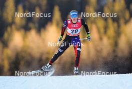 21.12.2014, Davos, Switzerland (SUI): Jessica Diggins (USA), Salomon, One Way - FIS world cup cross-country, individual sprint, Davos (SUI). www.nordicfocus.com. © Laiho/NordicFocus. Every downloaded picture is fee-liable.