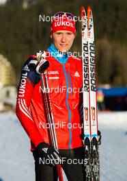 19.12.2014, Davos, Switzerland (SUI): Nikita Kriukov (RUS), Rossignol, Swix, Rottefella, Adidas - FIS world cup cross-country, training, Davos (SUI). www.nordicfocus.com. © Laiho/NordicFocus. Every downloaded picture is fee-liable.
