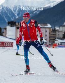 19.12.2014, Davos, Switzerland (SUI): Alexander Legkov (RUS), Rossignol, Swix, Rottefella, Adidas - FIS world cup cross-country, training, Davos (SUI). www.nordicfocus.com. © Laiho/NordicFocus. Every downloaded picture is fee-liable.