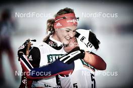 05.12.2014, Lillehammer, Norway (NOR): Denise Herrmann (GER), Heidi Weng (NOR), (l-r)  - FIS world cup cross-country, individual sprint, Lillehammer (NOR). www.nordicfocus.com. © Felgenhauer/NordicFocus. Every downloaded picture is fee-liable.