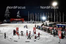 30.11.2014, Ruka, Finland (FIN):  start seen from above - FIS world cup cross-country, individual sprint, Ruka (FIN). www.nordicfocus.com. © Felgenhauer/NordicFocus. Every downloaded picture is fee-liable.