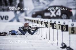07.01.2015, Oberhof, Germany (GER): Kaisa Maekaeraeinen (FIN) - IBU world cup biathlon, relay women, Oberhof (GER). www.nordicfocus.com. © Manzoni/NordicFocus. Every downloaded picture is fee-liable.