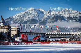 01.01.2015, Garmisch, Germany (GER): general view at the stadium - FIS world cup ski jumping, four hills tournament, individual HS140, Garmisch (GER). www.nordicfocus.com. © Laiho/NordicFocus. Every downloaded picture is fee-liable.