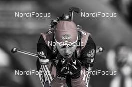13.12.2014, Hochfilzen, Austria (AUT): Olga Podchufarova (RUS) - IBU world cup biathlon, relay women, Hochfilzen (AUT). www.nordicfocus.com. © Manzoni/NordicFocus. Every downloaded picture is fee-liable.