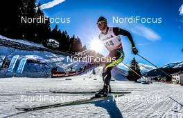 20.12.2014, Davos, Switzerland (SUI): Mark Starostin (KAZ) - FIS world cup cross-country, 15km men, Davos (SUI). www.nordicfocus.com. © Laiho/NordicFocus. Every downloaded picture is fee-liable.