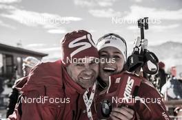 12.12.2014, Hochfilzen, Austria (AUT): Tiril Eckhoff (NOR) - IBU world cup biathlon, sprint women, Hochfilzen (AUT). www.nordicfocus.com. © Manzoni/NordicFocus. Every downloaded picture is fee-liable.