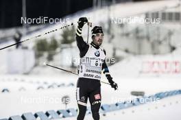 30.11.2014, Oestersund, Sweden (SWE):  Martin Fourcade (FRA) - IBU world cup biathlon, relay mixed, Oestersund (SWE). www.nordicfocus.com. © Manzoni/NordicFocus. Every downloaded picture is fee-liable.