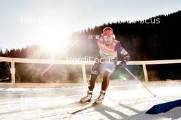 05.01.2015, Val Mustair, Switzerland (SUI): Kikkan Randall (USA) - FIS world cup cross-country, tour de ski, training, Val Mustair (SUI). www.nordicfocus.com. © Felgenhauer/NordicFocus. Every downloaded picture is fee-liable.