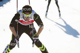12.01.2014, Chaux-Neuve, France (FRA): Jason Lamy-Chappuis (FRA), Salomon, Swix, One Way  - FIS world cup nordic combined, team sprint HS118/2x7.5km, Chaux-Neuve (FRA). www.nordicfocus.com. © Becker/NordicFocus. Every downloaded picture is fee-liable.