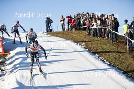 12.01.2014, Chaux-Neuve, France (FRA): Lukas Runggaldier (ITA)   - FIS world cup nordic combined, team sprint HS118/2x7.5km, Chaux-Neuve (FRA). www.nordicfocus.com. © Becker/NordicFocus. Every downloaded picture is fee-liable.