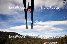 18.01.2014, Seefeld, Austria (AUT): Mikko Kokslien (NOR) - FIS world cup nordic combined, individual gundersen HS109/10km, Seefeld (AUT). www.nordicfocus.com. © Felgenhauer/NordicFocus. Every downloaded picture is fee-liable.