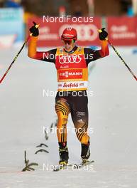 18.01.2014, Seefeld, Austria (AUT): Eric Frenzel (GER) - FIS world cup nordic combined, individual gundersen HS109/10km, Seefeld (AUT). www.nordicfocus.com. © Felgenhauer/NordicFocus. Every downloaded picture is fee-liable.
