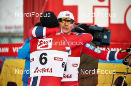 19.01.2014, Seefeld, Austria (AUT): Magnus Moan (NOR), Haavard Klemetsen (NOR), (l-r) - FIS world cup nordic combined, individual gundersen HS109/15km, Seefeld (AUT). www.nordicfocus.com. © Felgenhauer/NordicFocus. Every downloaded picture is fee-liable.